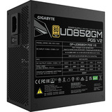 GIGABYTE UD850GM PG5 V2, 850 Watt voeding  Zwart, 1x 12V-2x6, 4x PCIe, kabelmanagement