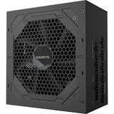 GIGABYTE UD850GM PG5 V2 modulaire 850 watt voeding  Zwart, 1x 12V-2x6, 4x PCIe