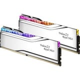 G.Skill 32 GB DDR5-8000 (2x 16 GB) Kit werkgeheugen Zilver, Trident Z5 Royal Neo, RGB, EXPO