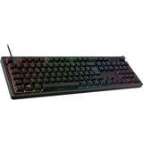 HyperX Alloy Rise, gaming toetsenbord Zwart, FR lay-out, HyperX Red, RGB leds