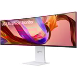 LG UltraWide 49U950A-W 49" curved monitor Wit, HDMI, DisplayPort, USB-C, 144 Hz