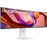 LG UltraWide 49U950A-W 49" curved monitor Wit, HDMI, DisplayPort, USB-C, 144 Hz