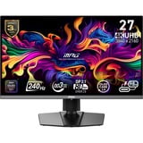 MSI MPG 272URX QD-OLED 26.5" 4K UHD gaming monitor Zwart, 240Hz, HDMI, DisplayPort, USB-C, Adaptive-Sync
