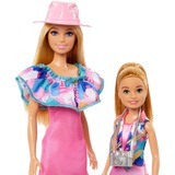 Mattel Barbie met Stacie, poppenset van twee zusjes met 2 hondjes