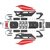 Res-Tech GT Cockpit racing simulator Zwart/grijs