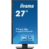 iiyama ProLite XUB2793HS-B7 27" monitor Zwart, 100 Hz, HDMI, DisplayPort, Audio, Adaptive Sync