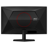 AOC C27G42FE 27" curved gaming monitor Zwart/rood, 1x DisplayPort, 1x HDMI, 180 Hz