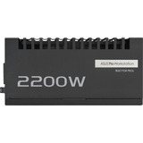 ASUS Pro WS Platinum modulaire 2200 watt voeding  Zwart, 2x 12V-2x6