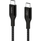 Belkin BoostCharge USB-C kabel Zwart, 1 meter, 240 W