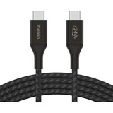 Belkin BoostCharge USB-C kabel Zwart, 1 meter, 240 W