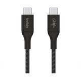 Belkin BoostCharge USB-C to USB-C Cable 240 W kabel Zwart, 1 meter