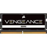 Corsair 32 GB DDR5-4800 (1x 32 GB) laptopgeheugen Zwart, CMSX32GX5M1A4800C40, Vengeance DDR5