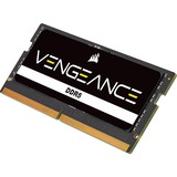 Corsair 32 GB DDR5-4800 (1x 32 GB) laptopgeheugen Zwart, CMSX32GX5M1A4800C40, Vengeance DDR5
