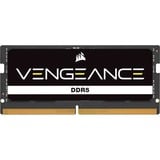 Corsair 32 GB DDR5-4800 (1x 32 GB) laptopgeheugen Zwart, CMSX32GX5M1A4800C40, Vengeance DDR5