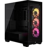 Corsair 3500X ARGB midi tower behuizing Zwart | 2x USB-A | 1x USB-C | RGB | Tempered Glass