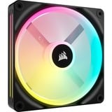 Corsair iCUE LINK QX140 RGB Uitbreidingskit case fan Zwart, 140 x 140 x 25 mm, PWM