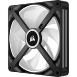 Corsair iCUE LINK QX140 RGB Uitbreidingskit case fan Zwart, 140 x 140 x 25 mm, PWM