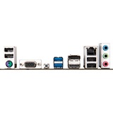 GIGABYTE B650M S2H socket AM5 moederbord Zwart/grijs, RAID, Gb-LAN, Sound, µATX