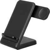 Just in Case 3-in-1 Wireless Charger Stand 15 W Zwart