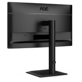 AOC 24E4U 23.8" monitor Zwart, 120 Hz, VGA, HDMI, DisplayPort, Audio, USB