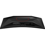 AOC C27G42ZE 27" curved gaming monitor Zwart/rood, HDMI, DisplayPort, 260 Hz OC