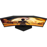 AOC C27G42ZE 27" curved gaming monitor Zwart/rood, HDMI, DisplayPort, 260 Hz OC