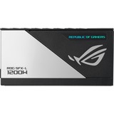ASUS ROG Loki SFX-L 1200W Titanium voeding  Wit, 1x 12VHPWR, 4x PCIe, Kabel-Management