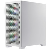 Cooler Master Elite 302 mini tower behuizing Wit | 1x USB-A | 1x USB-C | RGB | Tempered Glass