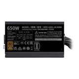 Cooler Master MWE 650 Bronze V3, 650 Watt voeding  Zwart, 4x PCIe