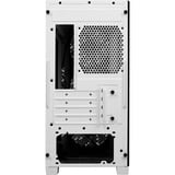 Cooler Master  mini tower behuizing Wit | 1x USB-A | 1x USB-C | RGB | Window