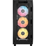 Corsair 3200D RS ARGB Smoke midi tower behuizing Donkergrijs | 1x USB-A | 1x USB-C | RGB | Tempered Glass