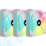 Corsair iCUE LINK QX120 RGB Starterskit case fans Wit, 3 stuks, 120 x 120 x 25 mm, PWM