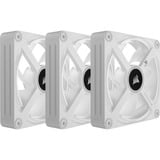 Corsair iCUE LINK QX120 RGB Starterskit case fans Wit, 3 stuks, 120 x 120 x 25 mm, PWM