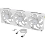 Corsair iCUE LINK RX360 II + iCUE LINK System Hub RGB case fans Wit, 3 stuks, 360 x 129 x 26 mm