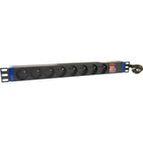 DSI 19 inch 8-voudige 8x stekker