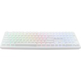Ducky Zero 6108, gaming toetsenbord Wit, BE Lay-out, Cherry MX2A Brown, RGB leds, ABS, Hot-swappable