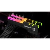 G.Skill Trident Z RGB 32 GB DDR4-3200 (2x 16 GB) werkgeheugen Zwart, F4-3200C16D-32GTZRX, XMP 2.0