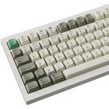 Keychron Q1 Max-P1 QMK, toetsenbord Wit, BE Lay-out, Gateron Jupiter Red, RGB leds, 75%, Hot-swappable, Bluetooth, 2.4GHz