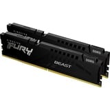 Kingston FURY 32 GB DDR5-6000 (2x 16 GB) Kit werkgeheugen Zwart, KF560C36BBE2K2-32, Beast, XMP 3.0, EXPO