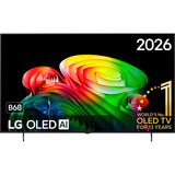 LG OLED AI B6 (OLED65B68LA) 65" 4K Ultra HD tv Zwart, 4x HDMI, USB, Bluetooth, LAN, WLAN, CI+, HDR10, DolbyVision