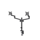 Neomounts DS60-425BL2 Monitorarm 17-27" Zwart