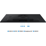 Samsung Odyssey G5 S32FG502EU 32" gaming monitor Zwart, 1x DisplayPort, 1x HDMI, 180 Hz