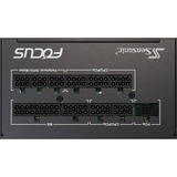 Seasonic FOCUS GX-850-V4 850W ATX3.1 voeding  Zwart, 1x 12VHPWR, 3x PCIe, kabelmanagement