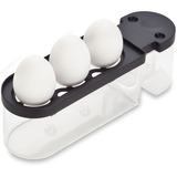 Cloer Eierkoker 6021 Wit, 3 eieren, Retail
