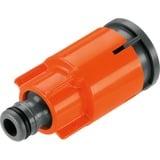 GARDENA Waterplus met stopventiel kraanstuk Oranje/zwart, 5797-20