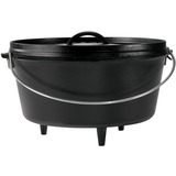 Lodge Camp Dutch Oven L12DCO3, diep kookpan Zwart, met pootjes