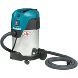 Makita Nat/ droog Stofzuiger VC3011L nat- en droogzuiger Blauw/aluminium