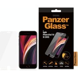 PanzerGlass iPhone 6/7/8/SE (2020) screenprotector Transparant/zwart