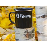 Petromax Emaille mok px-mug-s beker Zwart, 370 ml