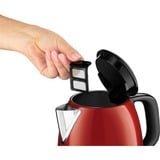 Russell Hobbs Colours Plus+ Flame Red mini waterkoker Rood, 1 l